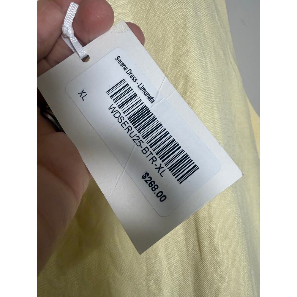 NWT Julia Amory Serena Mini Dress in Limonata Sz. XL - Picture 6 of 8